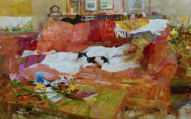 Como por arte de magia, el primer&nbsp;verso