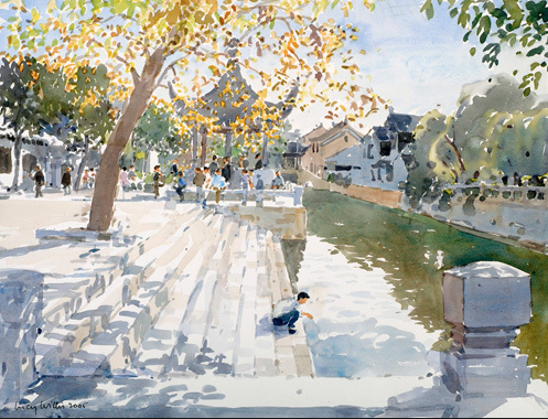 Unos cordones blancos